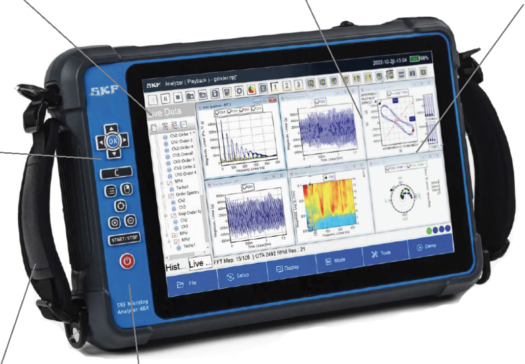 SKF Microlog Analyzer dBX, CMVA 90 » Vòng Bi Công Nghiệp