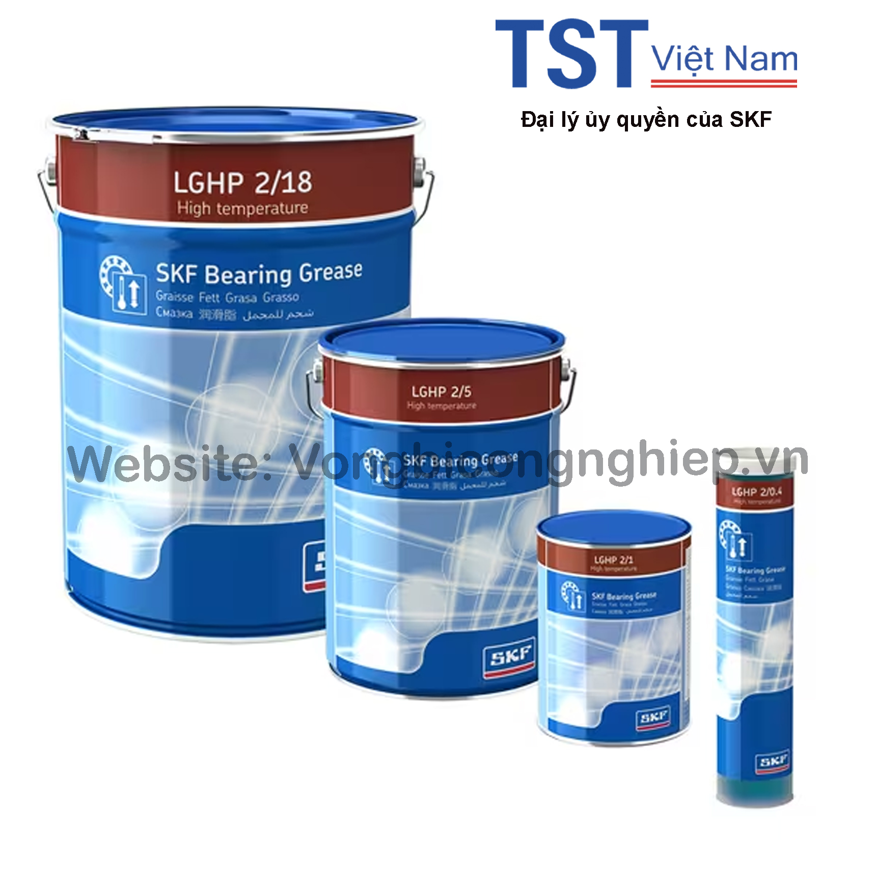 Mỡ bôi trơn SKF LGHP 2