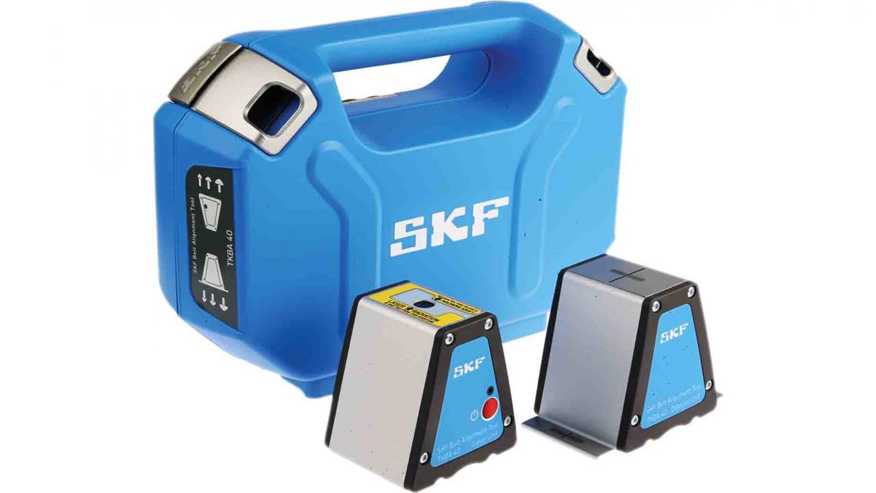 TKBA 40 | SKF Belt Alignment Tool - Laser Class 2, ±0.5 mm/m Accuracy, 70 x 74 x 61mm | RS