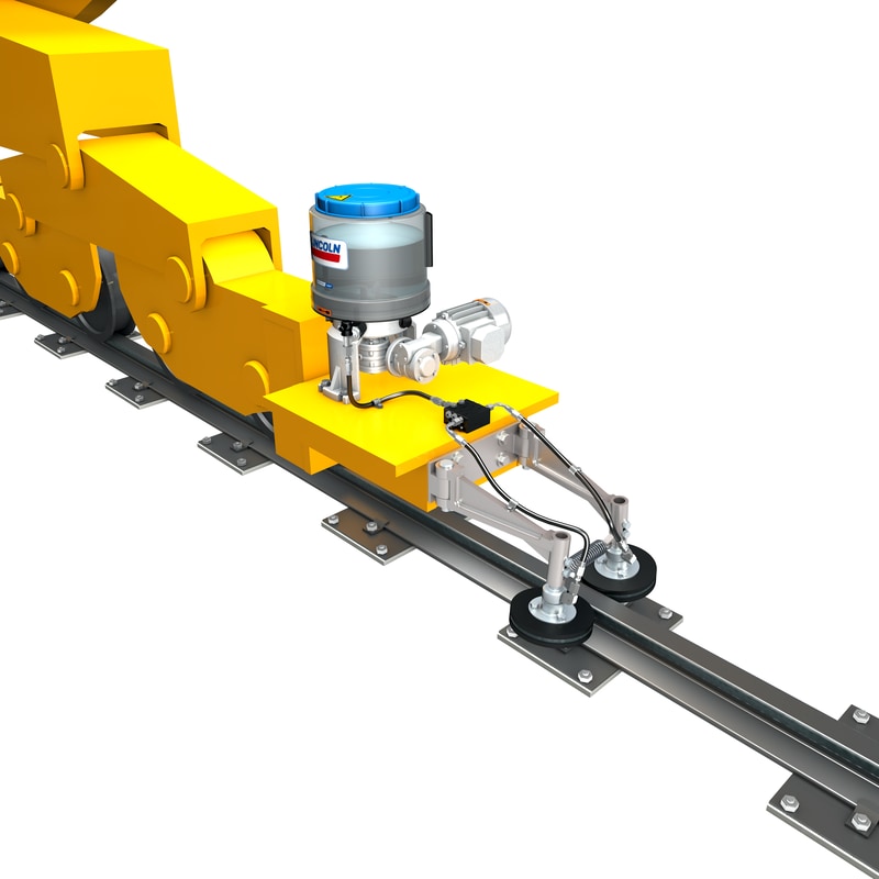 CRL-101 mounted on rail-type crane