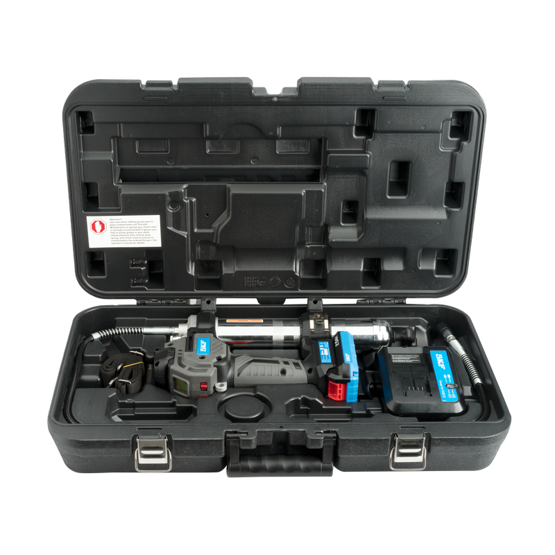 Battery-driven grease gun TLGB 21 carry case