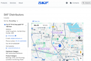 TST đại lý ủy quyền chính hãng SKF